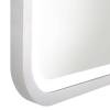 Зеркало Art&Max Genova AM-Gen-1000-800-DS-F-White с подсветкой, 80x100 фото 3