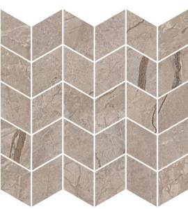 Декор Kerama Marazzi Ифран KMD2MSM014BR мозаичный бежевый светлый глянцевый обрезной 30x31.2