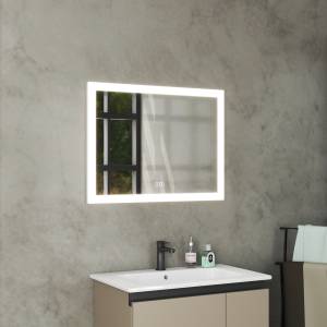 Зеркало Veneciana Panaro 68017 с подсветкой, сенсорный выключатель, с подогревом, 60x80