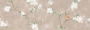 Керамогранит Ragno Mixed RA2C Decoro Fiore di Pesco Rosa Touch B Rett 40x120