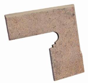 Плинтус Gresmanc Tambora 1509721 Zanquin Florentino DRCHO правый 28.8x27