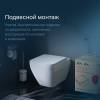 Унитаз подвесной AM.PM Spirit V2.0 C701701SC FlashClean с сиденьем микролифт, белый фото 13