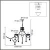 Люстра потолочная Lumion Classi 8346/5 фото 6