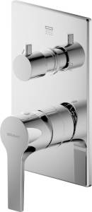 Смеситель для ванны с душем Bravat Prolate P69218CP-3-ENG