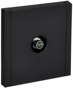 ТВ-розетка оконечная IEK Forte&Piano FP-A10-O-M-K02 черный