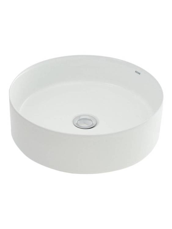 Раковина AQUAme AQM5007 настольная отдельностоящая круглая 400x400x120