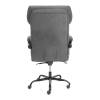 Кресло компьютерное Tetchair Chief metalBL 25021 серый, KUB 05/TW-12, ткань фото 5