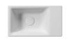 Раковина GSI Nubes 9636009 белый матовый, 40x23 фото 2