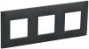 Рамка 3-постовая IEK Skandy SK-M32-K53 графит