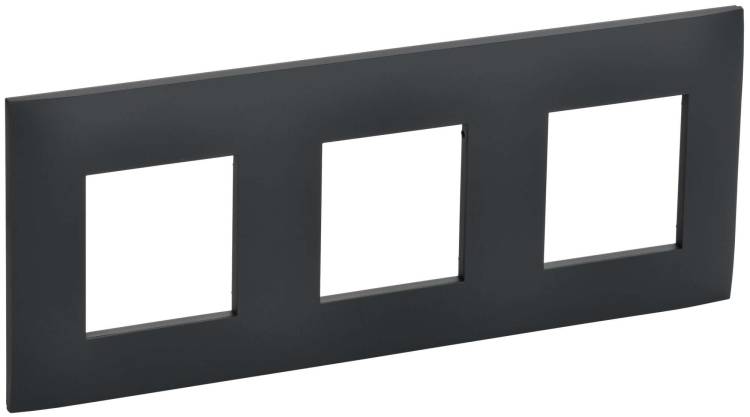 Рамка 3-постовая IEK Skandy SK-M32-K53 графит