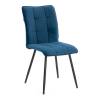 Стул Tetchair Bari LT 25040 dark blue (темно-синий), велюр