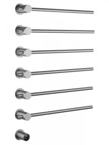 Полотенцесушитель электрический Wonzon & Woghand Baden WW-AL366-BR никель