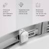 Душевое ограждение Am.Pm X-Joy W88G-205-080MT64 Twin Slide 80x80, без поддона фото 7