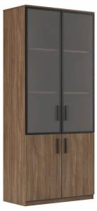 Шкаф-витрина Pointex Асти AST33950004 Дуб