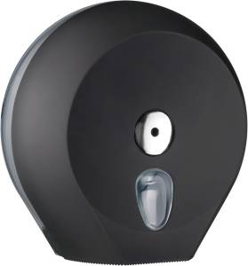 Диспенсер туалетной бумаги Nofer Black 05010.N малый