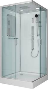 Душевая кабина Niagara Premium NG-6001-01GQ 90х90х210, с низким поддоном