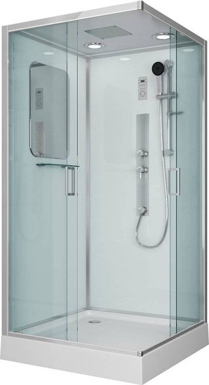 Душевая кабина Niagara Premium NG-6001-01GQ 90х90х210, с низким поддоном