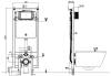 Система инсталляции для унитазов Arrow Smart AKB2130H_1 фото 2