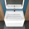 Раковина Uperwood Olivia ROlivia70wg белая глянцевая, 70x45 фото 4