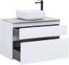 Тумба под раковину Aquanet Nova Lite 90 242268 2 ящика, белый глянец фото 10