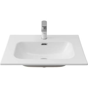 Раковина Aquanet Flat 330429 60 см, белая матовая