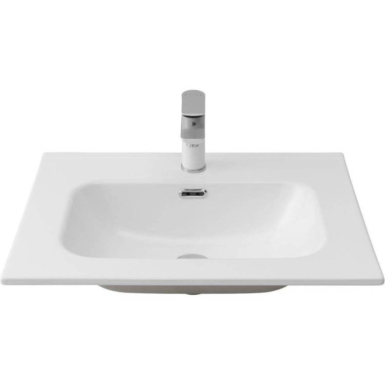 Раковина Aquanet Flat 330429 60 см, белая матовая