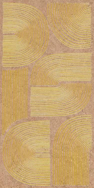 Декор Kerama Marazzi Руссильон KMD3STA112BR оранжевый светлый матовый обрезной 30x60