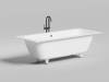 Ванна из искусственного камня Salini Orlandа Axis 190x80 глянцевая фото 2