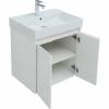 Тумба с раковиной Aquanet Nova Lite 60 302523 подвесная, белый глянец фото 8