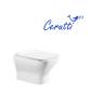 Унитаз подвесной Cerutti Spa Ellero CT10481 безободковый, сиденье микролифт, белый фото 2