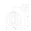 Бра TK Lighting 6596 Jaula фото 2