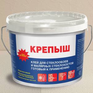 Клей для стеклообоев Крепыш KG10 10 кг