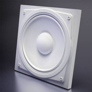 Гипсовая 3D панель Artpole Sound M-0003 600x600