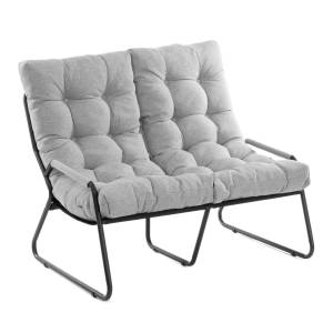 Диван Tetchair Ergo 25093 серо-бежевый, рогожка