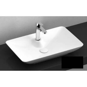 Раковина Isvea SistemaY Clear 10SY50060SV-2N черный матовый, 60x37.7