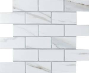 Мозаика Bonaparte Brick Calacatta Gold (4.5x9.5) 28.8x29.2