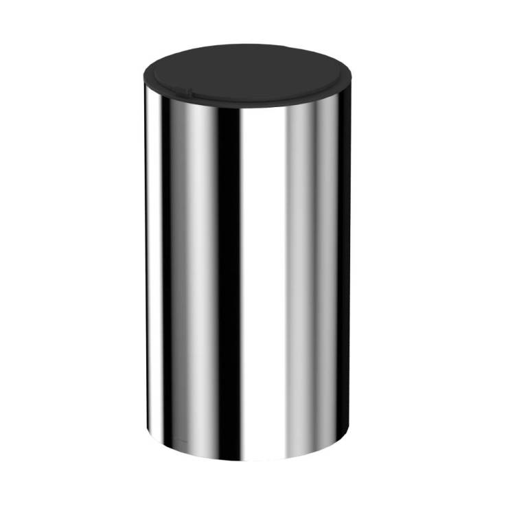 Мусорное ведро WHITECROSS Ergo ER2290CR с крышкой, 4 л, хром