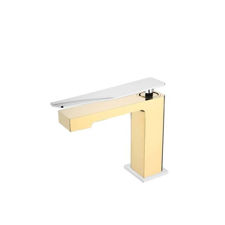 Смеситель для раковины Boheme Q 141-GCR.2 Goldchrome.2