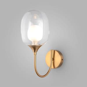 Настенный светильник Eurosvet Spritz 70218/1 латунь