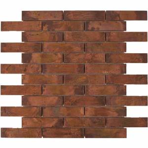 Мозаика из меди Pixel Mosaic Металл PIX732 (9.8x2.3) 30x30