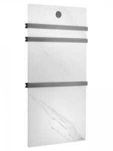 Полотенцесушитель электрический Wonzon & Woghand WW-A503-GM с греющей плитой, темный графит