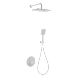 Душевой комплект Wonzon & Woghand WW-D2017-A-MW белый, с термостатом