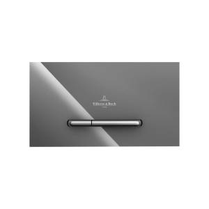 Кнопка смыва Villeroy&Boch Viconnect 922160RA серая глянцевая