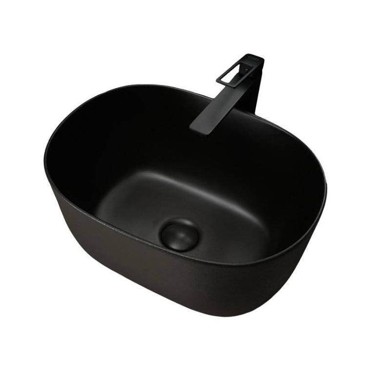 Раковина Gid Creativo 53377 N9302bg 45 см, черная