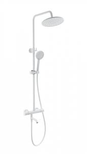 Душевая стойка Wonzon & Woghand WW-B3047-A1-MW с термостатом, белый