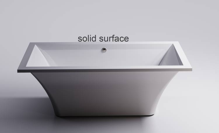Ванна из искусственного камня Астра-Форм Лотус 185x85 Solid Surface, белая матовая