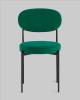 Набор из 4 стульев Stool Group Бриф DD AV 477-C69-K477NEW-9005-K X4 зеленый, велюр фото 3