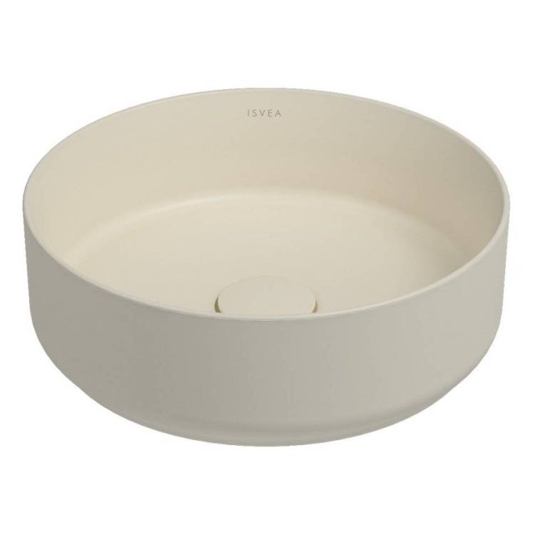 Раковина Isvea Infinity 10NF65036SV-2K 35 см, слоновая кость матовая