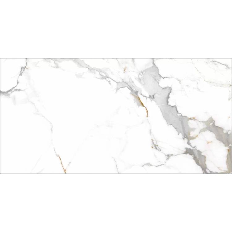 Керамогранит Global Tile Calacatta Imperial GT40806103MR Белый 40x80