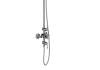 Душевая стойка Aquatek Классик AQ2563CR 220мм, хром фото 3